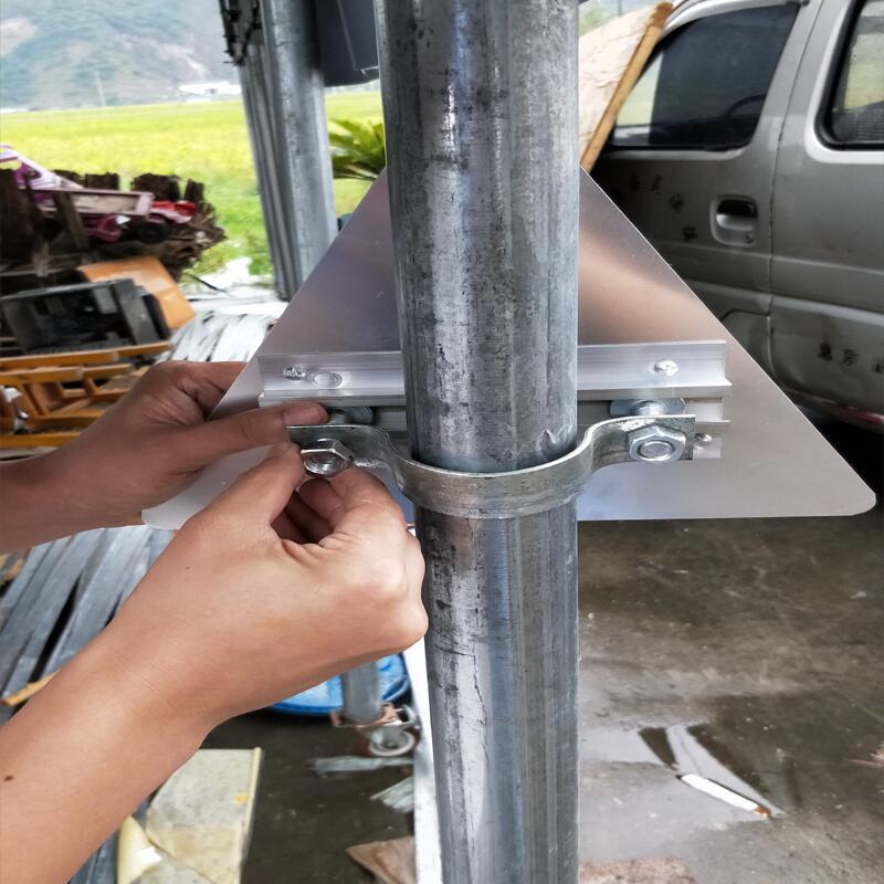 停车场标识牌 收费公示牌 铝制反光 二维码收费牌出入口指示牌