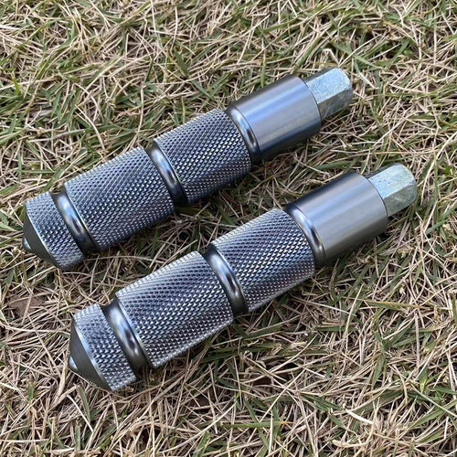 电动车折叠脚蹬新国标车中轴盖堵头铝合金脚蹬 电动自行车堵头