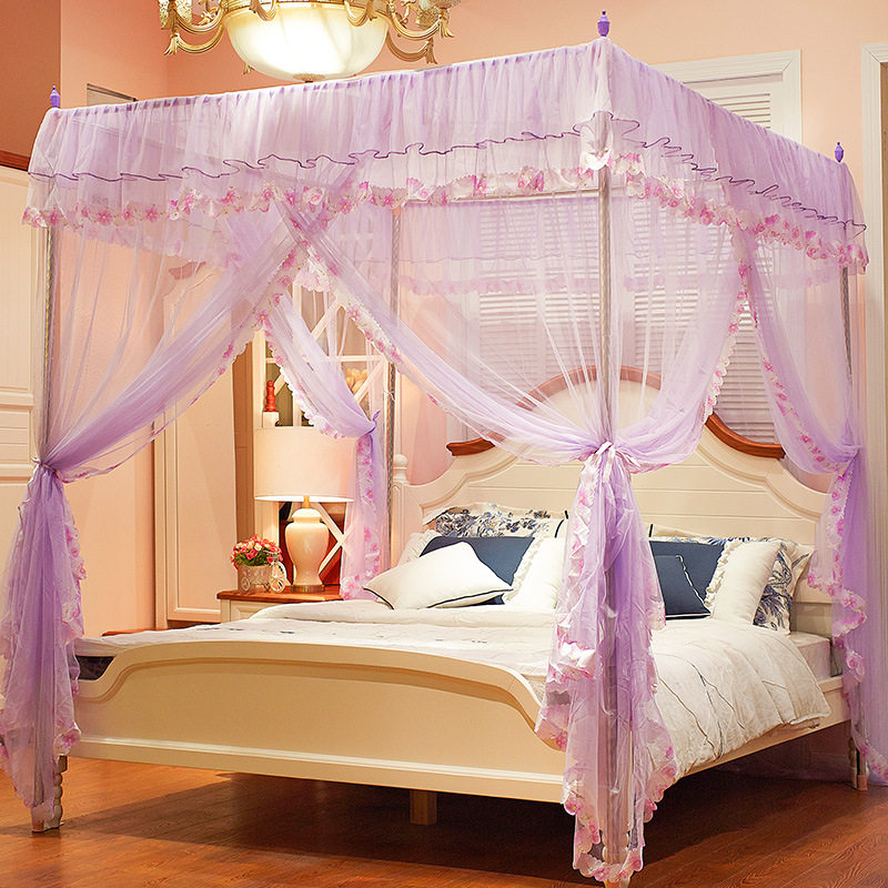 蚊帐家用2021年新款方便拆洗夏天老式款加厚加密加宽加高加大粗架