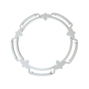 法式石膏镂空花圈灯盘组合拼花灯池吊顶天花造型圆形线条弧线定做