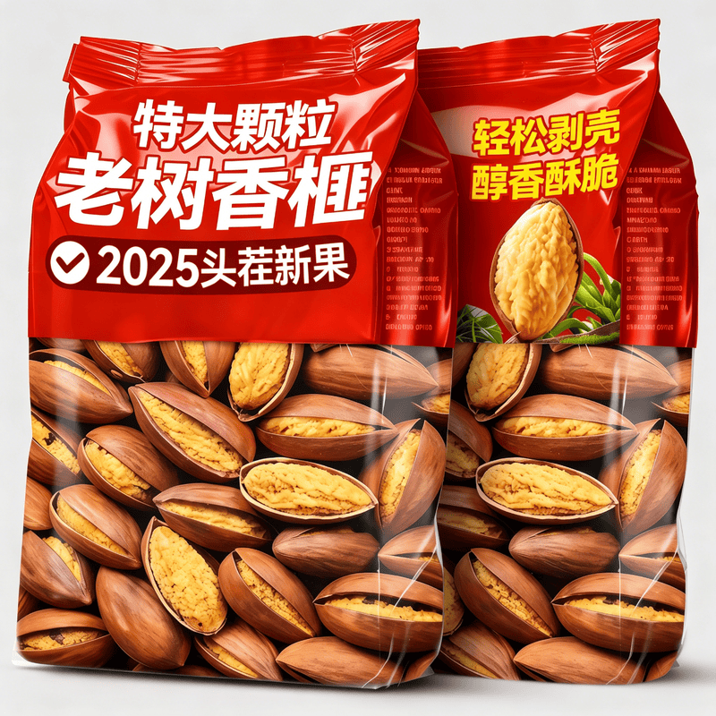 诸暨特产香榧2025新货原味香脆