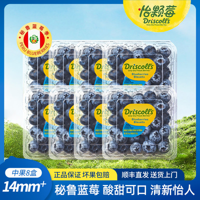 怡颗莓秘鲁蓝莓新鲜酸甜可口