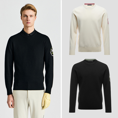 25SS高品质G4golf秋冬男女同款羊绒毛衣高尔夫服装圆领套头针织衫