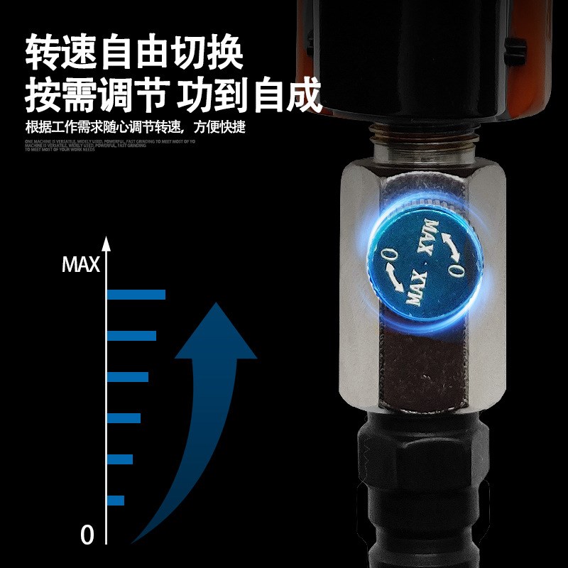 巨柏AT-30气动弯头点磨机1寸打磨机30mm研磨机抛光机磨光砂纸机