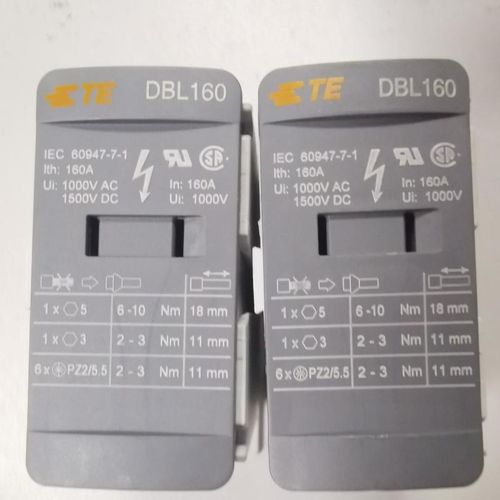 TE 泰科接线端子 DBL400 DBL配电型接线  螺钉压线框接线10182512
