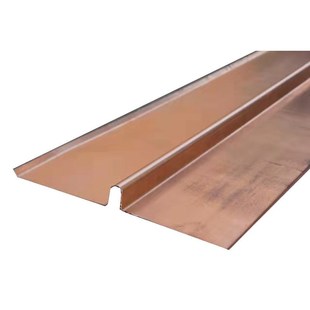 1.2mm复合铜板 T2紫铜止水板0.1 东莞复合铜止水片 铜包钢止水带