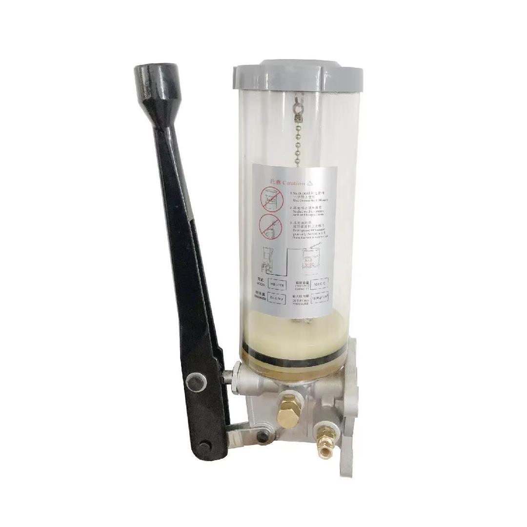 YGL-T08手动黄油泵冲床油脂泵0.8升微型泵000-1#手拉式黄油泵