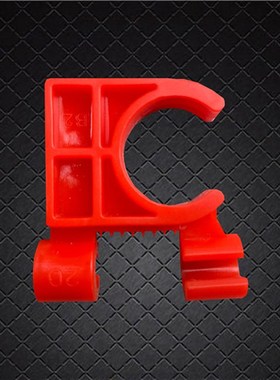 中央空调吊码铜管道卡吊卡安装配件8丝杆码尼龙秒25P.32.35卡200