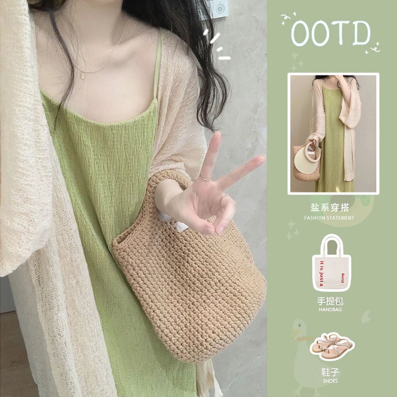 孕妇夏装连衣裙夏季新款外出茶歇法式夏款宽松休闲气质长裙子套装