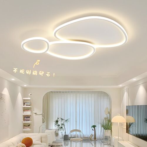 中山灯具极简客厅灯现代简约大气主灯led吸顶灯2024年新款卧室灯