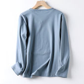 德绒孕妇保暖内衣哺乳秋衣上衣女打底衫 秋冬季 喂奶哺乳卫衣冬加绒