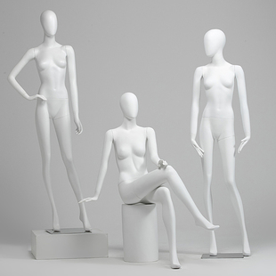 模特道具女全身个性服装店女装摄影婚纱橱窗展示假人体女式模特架