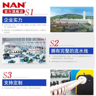 NAN南牌国标纯铜阻燃ZCBV1.5平家装 施工布线单芯线家用电缆硬线