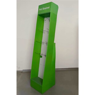 瓦楞纸挂钩式纸货架纸展架展示盒超市桌面展示架促销展示架