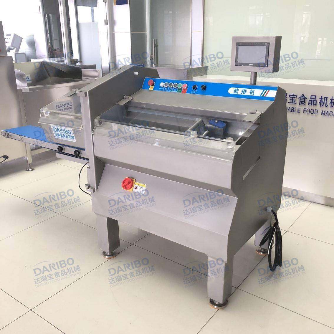 lDRB-KP210全自动培根切片机商用午餐肉切片机切冷冻五花肉片