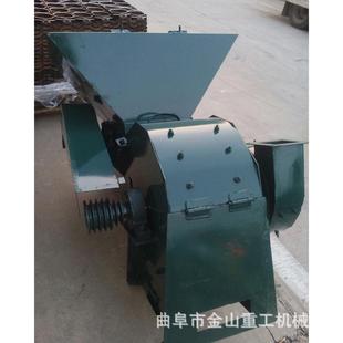 柴油机带全自动秸秆粉碎机带拨齿饲料粉碎机三相电玉米粉碎机