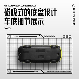 1:64磁吸合金玩具汽车甲型丰田速霸模壳虫博兰福特VGT赛车冰箱贴