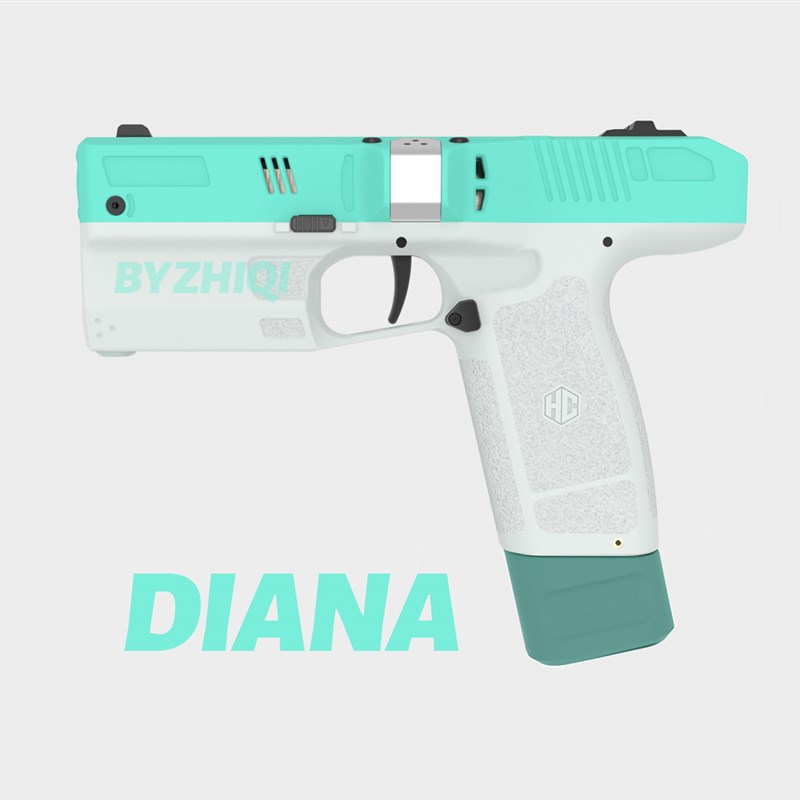 安武娜Diana狄安娜飞w轮软弹发射器G18玩具枪夜莺女戴神