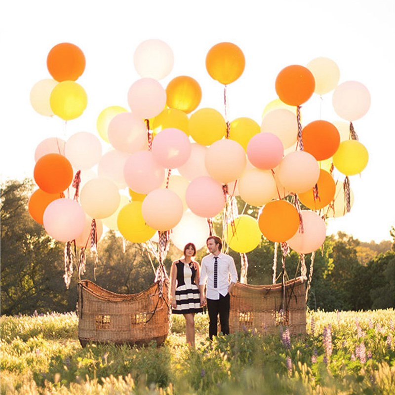 1pcs 36 inch Colorful Big Latex Balloons Helium InfWlable Bl