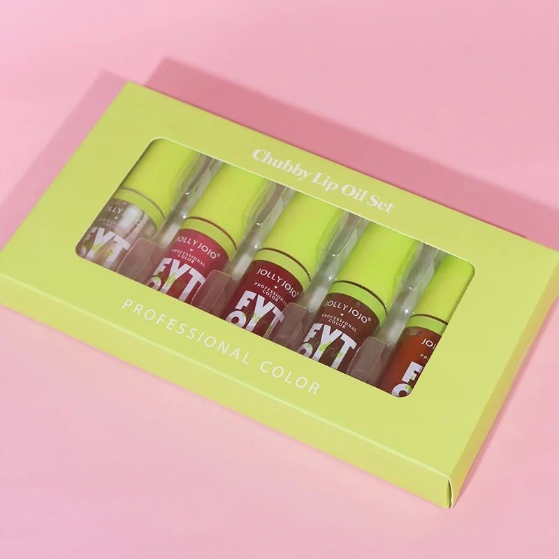 5pcs Scext Lip Oil Hydrating Plumping Lip Coat For Lipstick