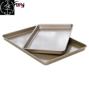 Cake tray Rectangular MetalL Non stick Bread Baking Mold 烤