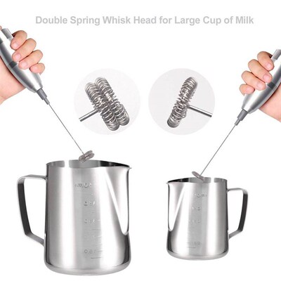 Electric Milk Stirrer Frother Drink Foamer Whisk Mixer .Coff