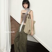 简约帆布包纯色大容量时尚 feytiy 实用主义 通勤手U提包百搭单肩