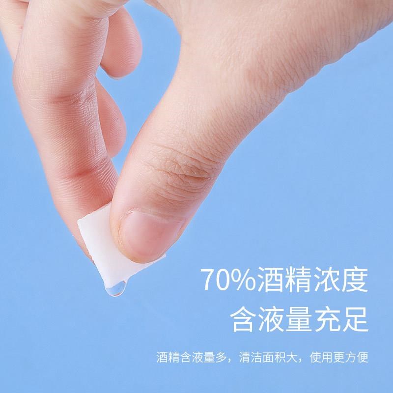 Alcohol Prep Pads Swab Saturated Wipes 100pcs AntipXhlogosis