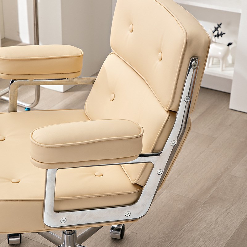 现代简约办公椅子 西皮书桌椅舒服久坐中背升降电脑椅家用罗宾椅