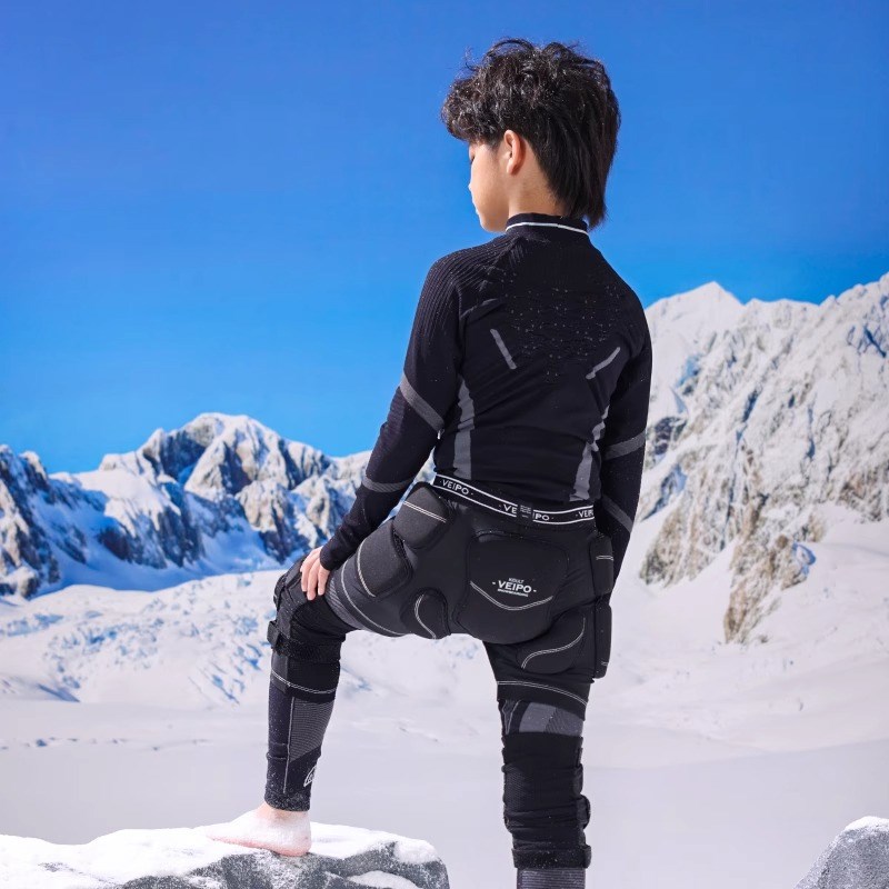 VEIPO儿童滑雪护具加厚款防摔护臀护膝屁股护膝单双板装备