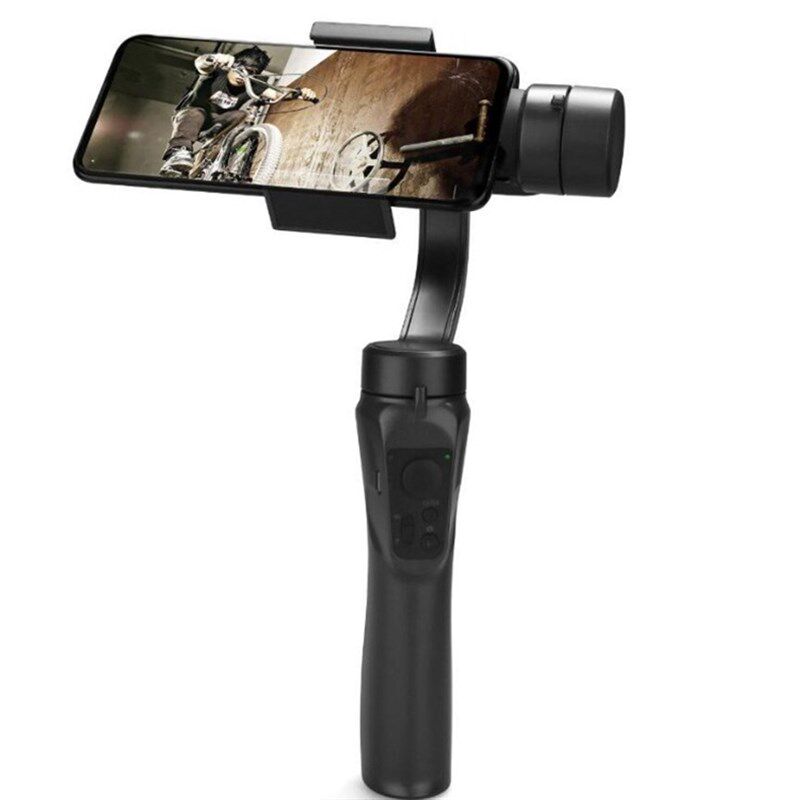 现货F6三轴手持稳定器抖音防抖视频录制拍摄支架手机运动相机支架