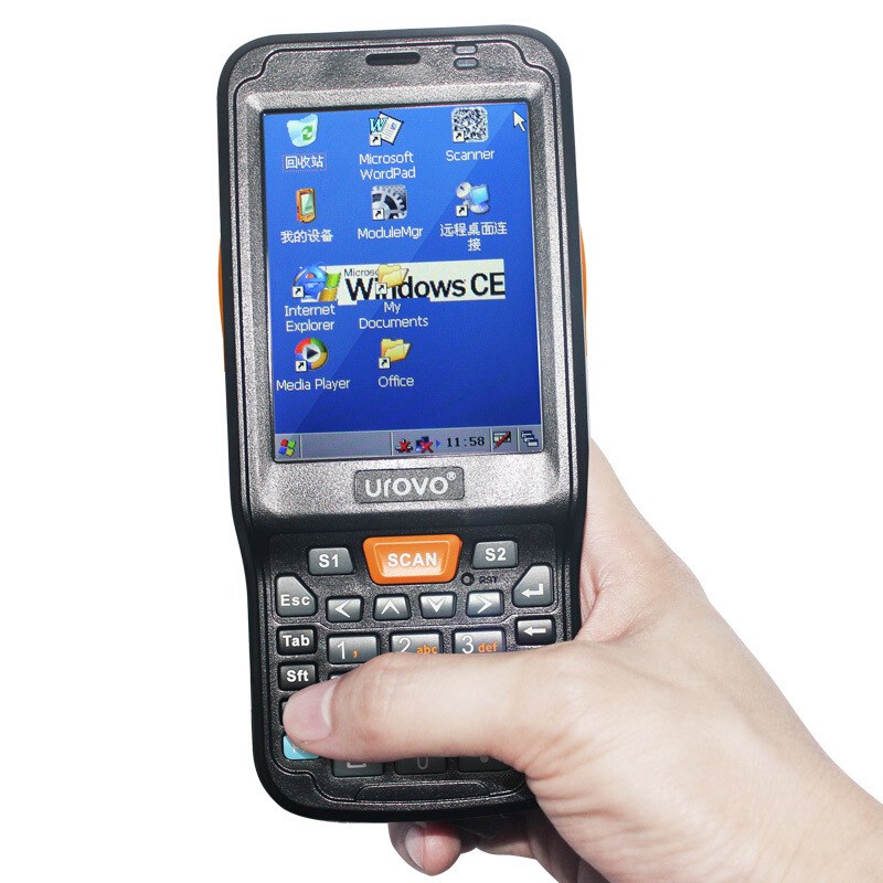 优博讯i6000S一维条码数据采集器仓库盘点机PDA手持终端扫描枪