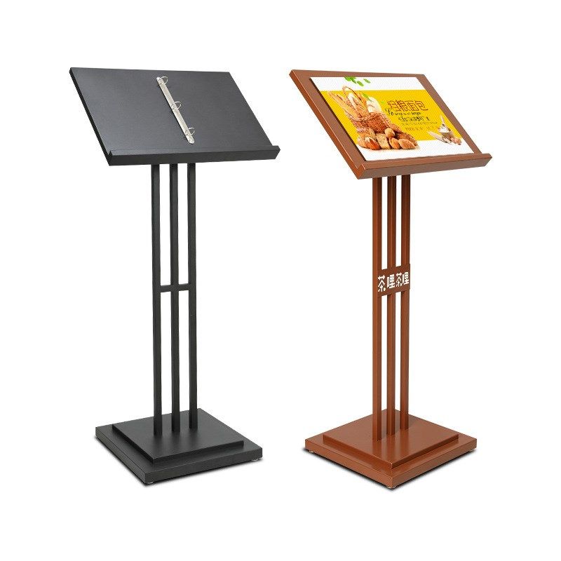 包邮立式合同公示牌菜品展示牌卡餐厅菜单架门口菜单展示架菜谱资