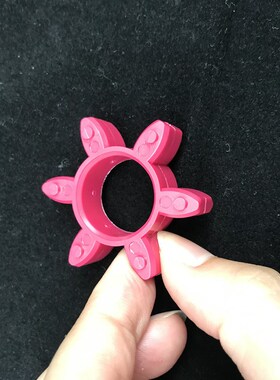 德国R+W EK2500梅花联轴器/钢/减震垫块/缓冲胶圈/64sh D墨绿色