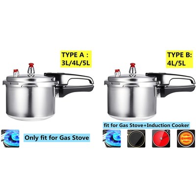 Kitchen High Premssure Cooker Cookware Soup Meat pot 3/4/5L