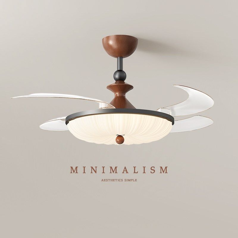 2025新款餐厅吊扇灯简约中古风客厅卧室书房护眼全光谱变频风扇灯,家装灯饰光源,风扇灯,淘宝优惠券,粉丝福利购,淘宝优惠卷