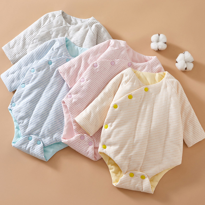 儿童手工秋冬季纯棉花长袖三角哈衣宝宝居家外穿爬爬服婴儿包屁衣,童装/婴儿装/亲子装,连身衣/爬服/哈衣,淘宝优惠券,粉丝福利购,淘宝优惠卷