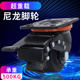 3寸重型尼龙脚轮万向轮2.5寸低重心超重载工业机器固定刹车轮