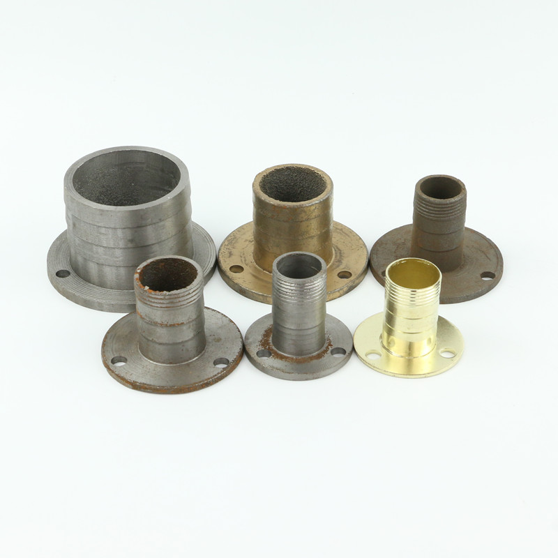 潜水泵出水口接头 水泵转换接头1/1.5/2/2.5/3寸三孔法兰螺丝固定