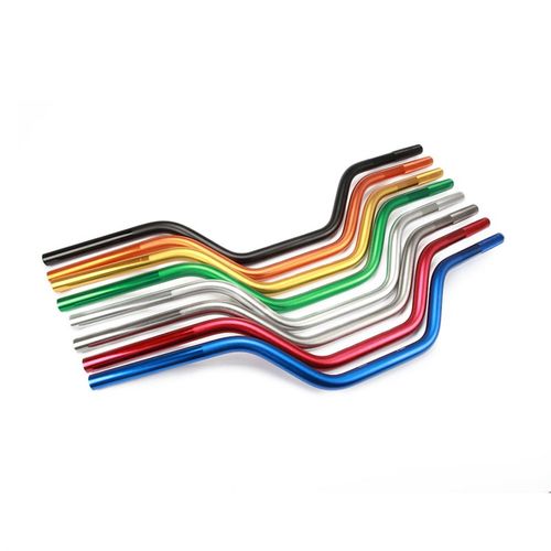 越野摩托车配件改装非变径车把铝合金方向把手22mm中把低把通用