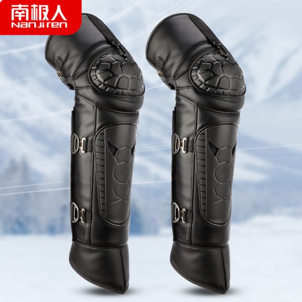 寒骑行装备骑车摩托车冬季护腿膝盖护膝保暖骑行防风电动车套防
