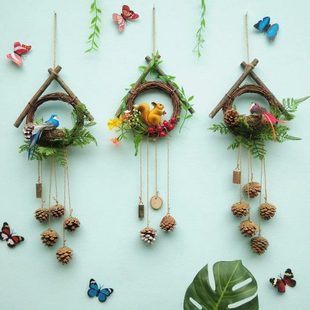 花环装 饰墙上挂件墙壁壁挂客厅房间挂墙墙饰壁饰室内饰品创意家居