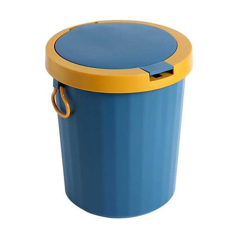 Garbage can toilet trash can kitchen Dustbin withV cover bin