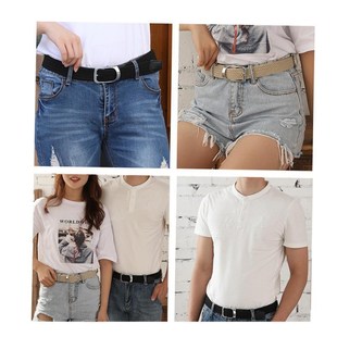Mens Belt Waist Leather Men Man Brelts Jeans Male Black For