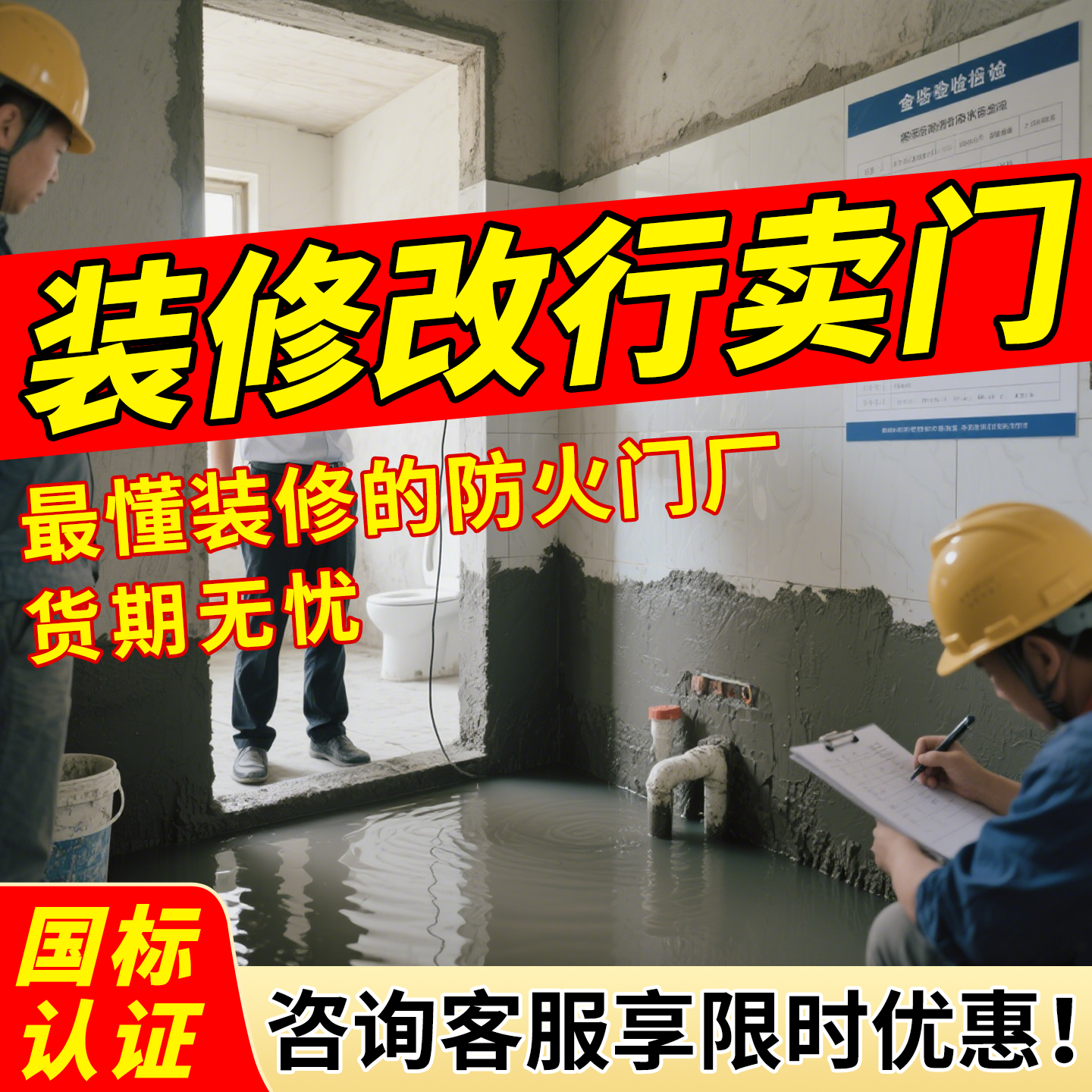 装修改行卖防火门最懂装修的厂家