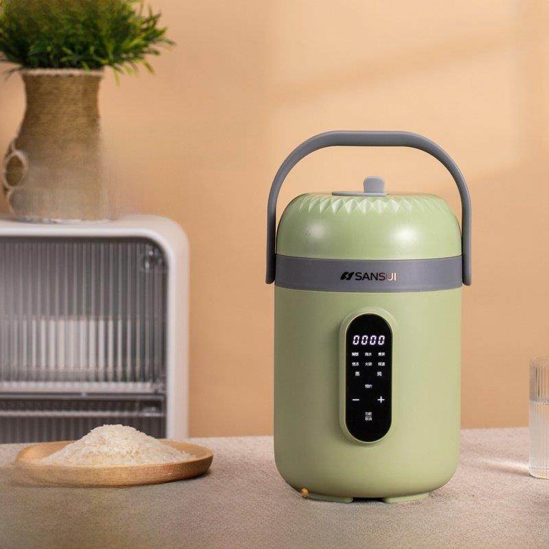 山水1.8升大容量多功能电炖锅便携式电煮锅旅行家用电饭煲迷你电