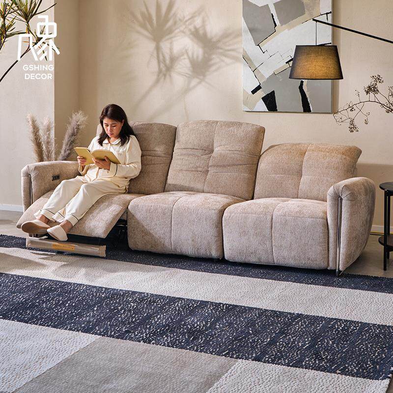 几象漫享现代简约北欧布艺可拆洗功能沙发电动沙发客厅小户型沙发