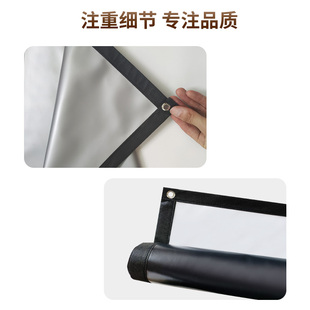 简易背投幕布 双面成像投影仪幕布 影子橱窗投影屏幕 60/72/84/10