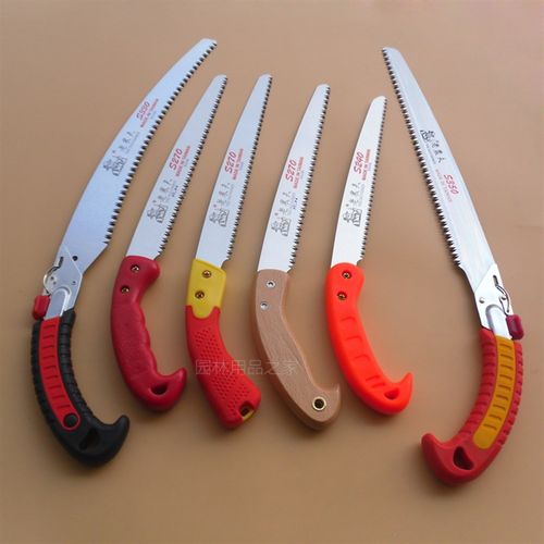 老农夫修枝锯手锯果树锯整枝锯手工锯伐木粗枝锯修剪锯家庭园艺锯