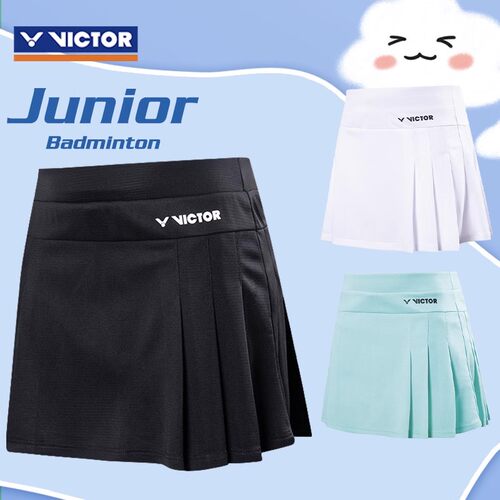 VICTOR威克多胜利儿童短裙女青少年速干运动短裙防走光K-32302